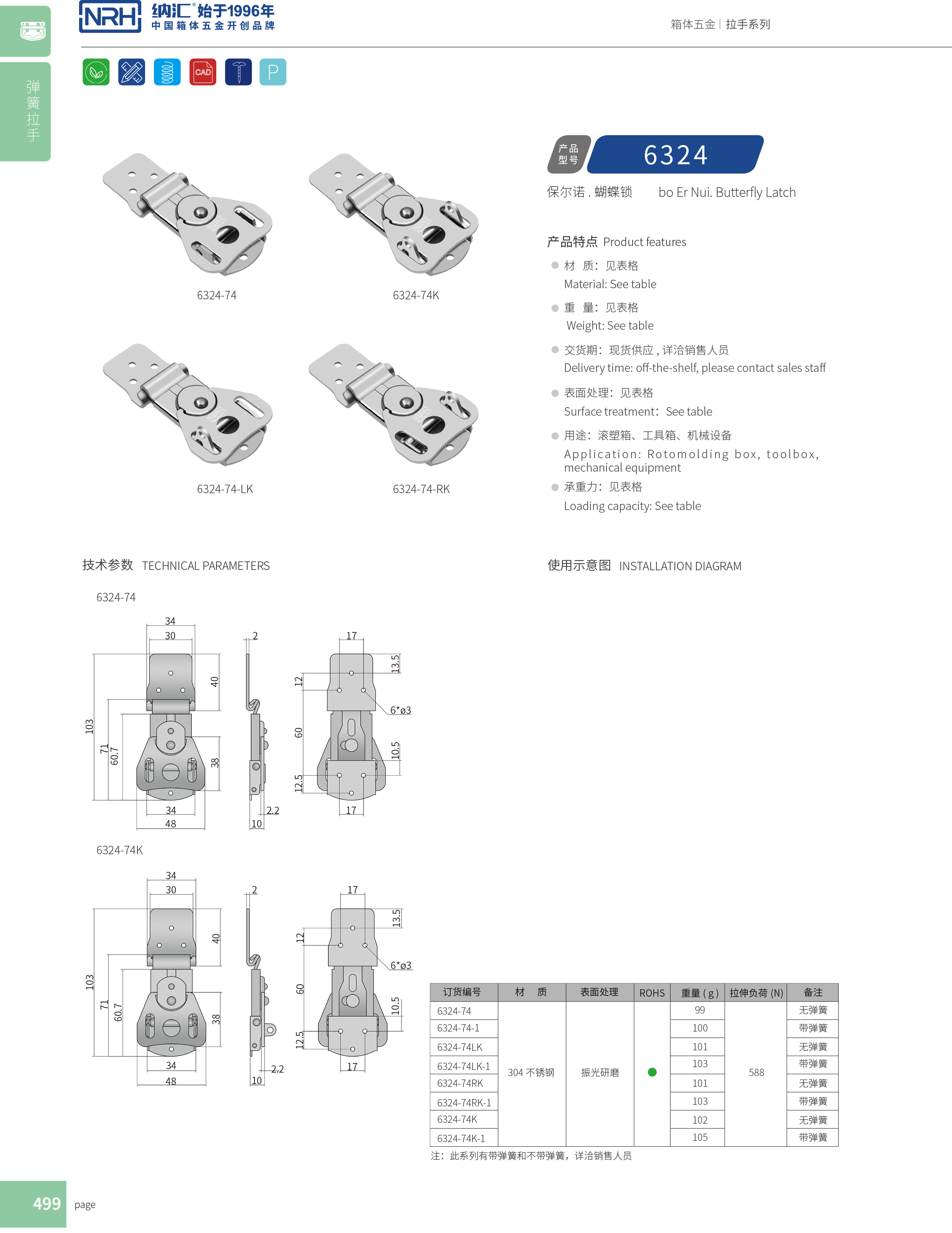 蝴蝶鎖芯6324-74電表箱鎖扣_醫療一色桃子在线播放_NRH不鏽鋼箱扣